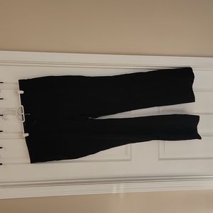 Blue pinstripe dress pants